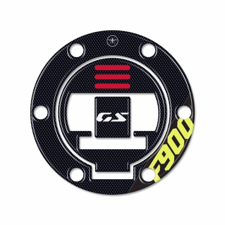 Selbstklebender 3D Motorrad Tankdeckelschutz kompatibel mit BMW F900 GS 2024