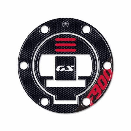 Protezione Tappo Serbatoio moto adesivo 3D compatibile con BMW F900 GS 2024