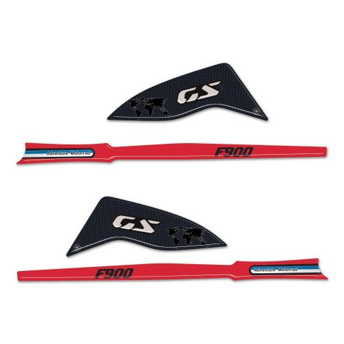 Protezioni 3D Paramani moto Adesivi Resinati compatibili con BMW F900 GS 2024 2