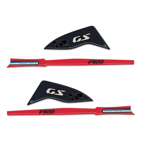 3D handguards moto Pegatinas de resina compatible con BMW F900 GS 2024