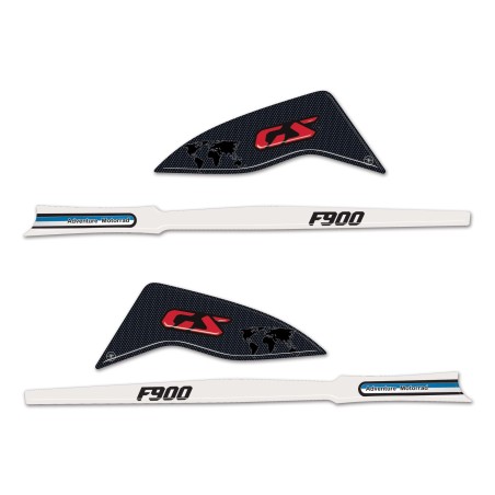 3D handguards motorbike Resin stickers compatible with BMW F900 GS 2024