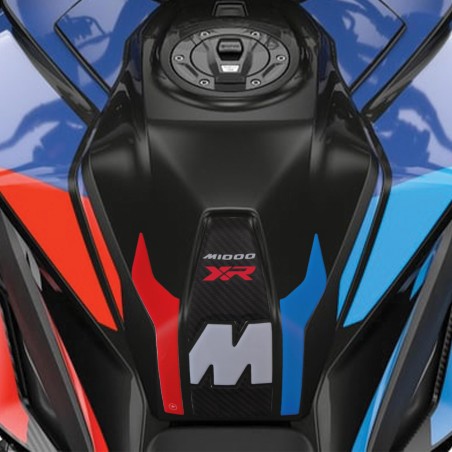 Paraserbatoio Adesivo 3D Protezione serbatoio moto compatibile con BMW M 1000 XR