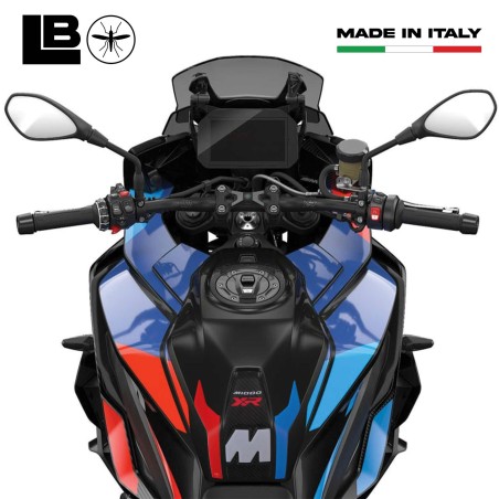 Paraserbatoio Adesivo 3D Protezione serbatoio moto compatibile con BMW M 1000 XR