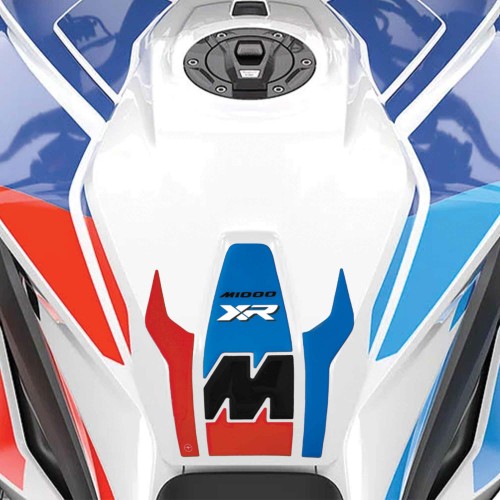 Paraserbatoio Adesivo 3D Protezione serbatoio moto compatibile con BMW M 1000 XR 2