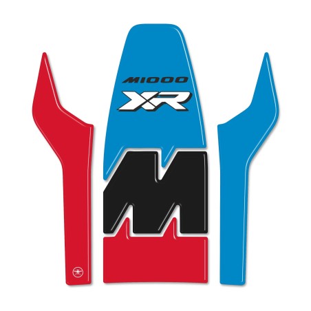 Paraserbatoio Adesivo 3D Protezione serbatoio moto compatibile con BMW M 1000 XR