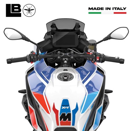 Paraserbatoio Adesivo 3D Protezione serbatoio moto compatibile con BMW M 1000 XR
