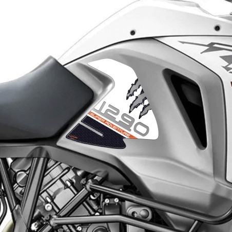 3D SIDE PROTECTIONS TANK SIDE ADHESIVES x compatible KTM 1290 SUPER ADVENTURE