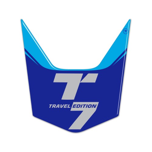 3D Resin Stickers Motorcycle Tail Protectors compatible with Yamaha Tenere 700 2022 2