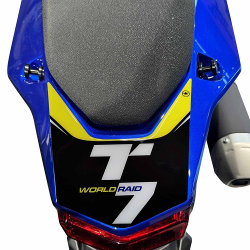 Sticker 3D Motorcycle Tail compatible with Yamaha Tenere 700 World Raid 2022-24 Yellow