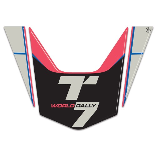 3D Tail sticker moto compatible avec Yamaha Tenere 700 World Rally 2023-2024 2