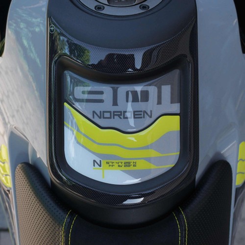 Adesivo Gel 3D Paraserbatoio moto compatibile con Husqvarna Norden 901 2024-2025