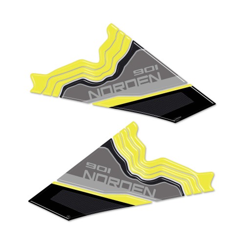 Protezioni laterali adesivi serbatoio compatibili con Husqvarna Norden 901 2024 2