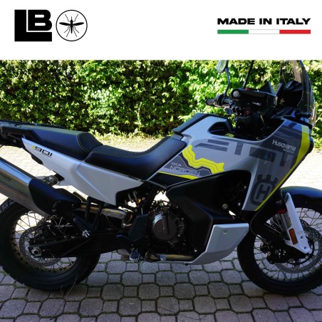 Protectores laterales de depósito adhesivos compatibles con Husqvarna Norden 901 2024