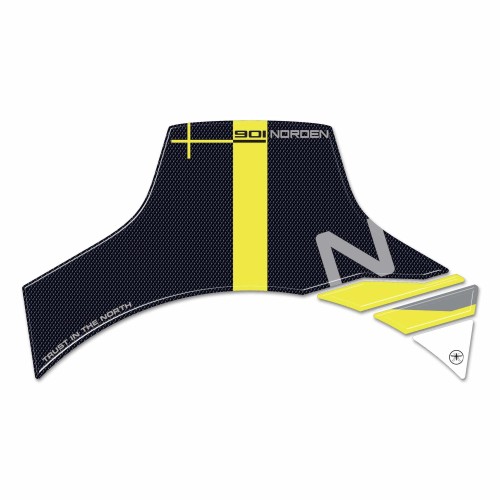 Sticker 3D Protecteur d'écran moto compatible avec Husqvarna Norden 901 2024-25 2