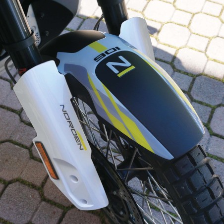 Protezione Parafango moto Adesivo 3D compatibile con Husqvarna Norden 901 2024-5