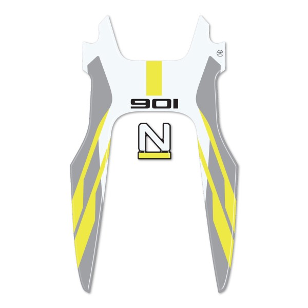 Protezione Parafango moto Adesivo 3D compatibile con Husqvarna Norden 901 2024-5