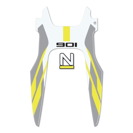 Protezione Parafango moto Adesivo 3D compatibile con Husqvarna Norden 901 2024-5