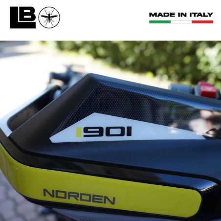 Protezioni Paramani Adesivi 3D moto compatibili con Husqvarna Norden 901 2024-25