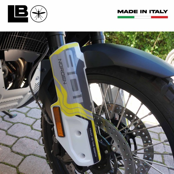 Seat protectors 3D motorbike stickers compatible with Husqvarna Norden 901 2024-5