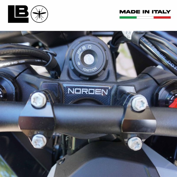 Pegatinas 3D Tank Cap Llave Moto compatible con Husqvarna Norden 901 2024