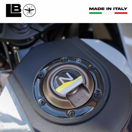 Aufkleber 3D Tankdeckel Schlüssel Motorrad kompatibel mit Husqvarna Norden 901 2024