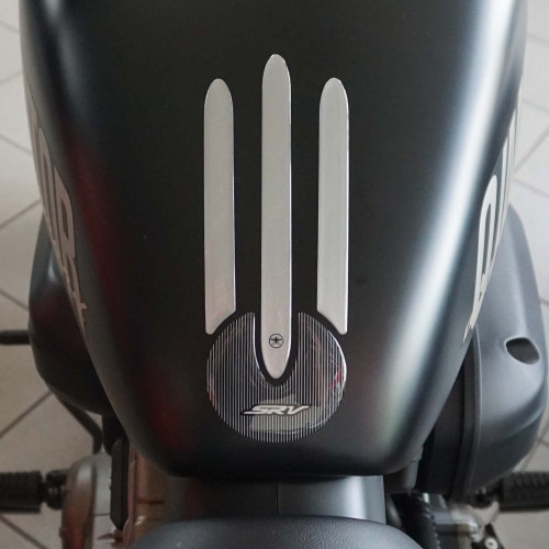 Adhesivo de resina de gel 3D protector de depósito de moto compatible con QJ Motor SRV 300