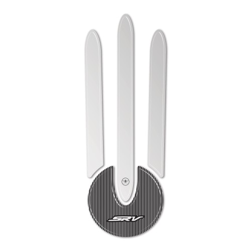 Adhesivo de resina de gel 3D protector de depósito de moto compatible con QJ Motor SRV 300 2