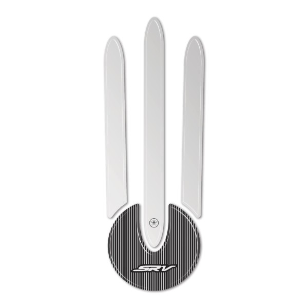 Adhesivo de resina de gel 3D protector de depósito de moto compatible con QJ Motor SRV 300