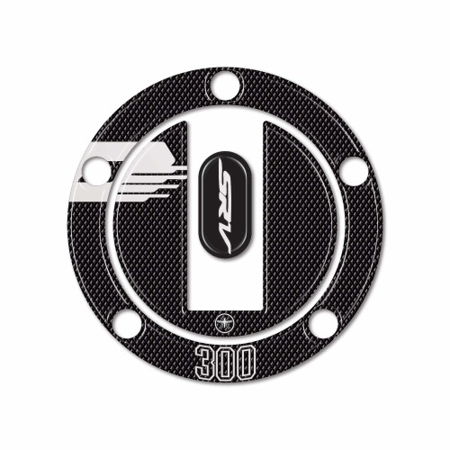 Adhesive 3D Tank cap protection motorbike compatible with QJ Motor SRV 300 2