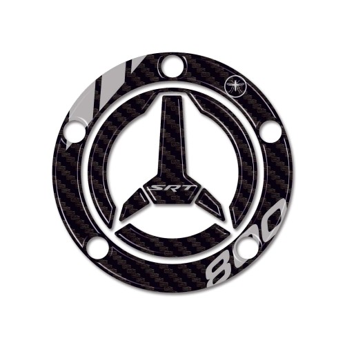 Sticker 3D Tank cap protección moto compatible con QJ Motor SRT 800 SX 2