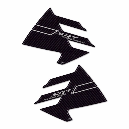 Stickers Motorcycle side tank protectors compatible with QJ Motor SRT 800 SX