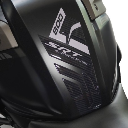 Adhesive tank protection sticker compatible with QJ Motor SRT 800 SX