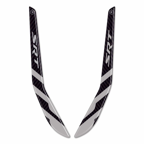 Pegatinas Gel 3D protectores Mangos de moto compatibles con QJ Motor SRT 800 SX 2