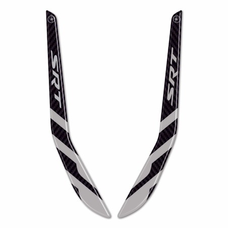 Pegatinas Gel 3D protectores Mangos de moto compatibles con QJ Motor SRT 800 SX