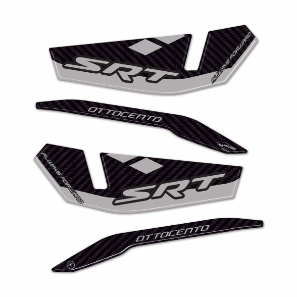 3D Gel Stickers 3D Handguards compatible with QJ Motor SRT 800 SX