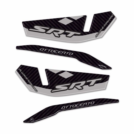 3D Gel Stickers 3D Handguards compatible with QJ Motor SRT 800 SX