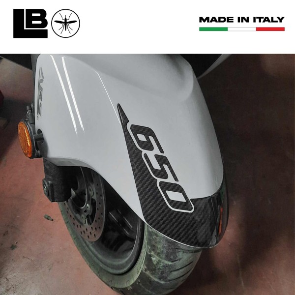 3D Gel Resin Stickers 3D Fender Protection compatible with Suzuki Burgman 650