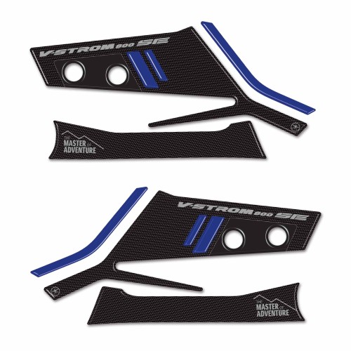 Handguards 3D motorbike stickers compatible with Suzuki V-Strom 800SE 2