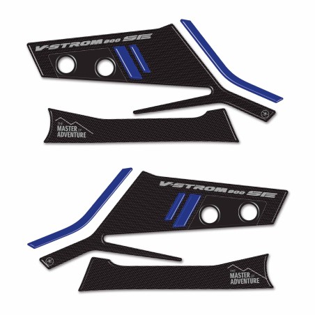 Handguards 3D motorbike stickers compatible with Suzuki V-Strom 800SE