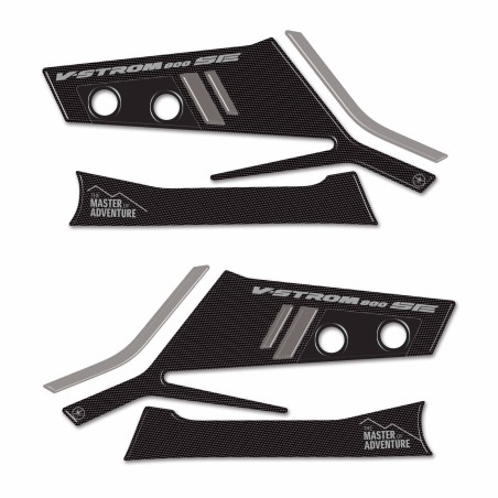 Handguards 3D motorbike stickers compatible with Suzuki V-Strom 800SE