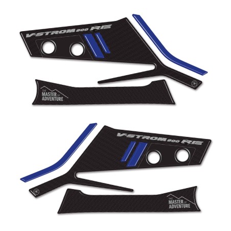 3D Gel Stickers 3D Handguards motorbike compatible with Suzuki V-Strom 800RE