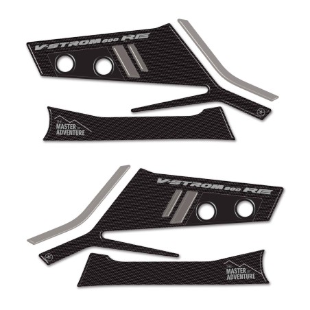 3D Gel Aufkleber 3D Handschützer Motorrad kompatibel mit Suzuki V-Strom 800RE