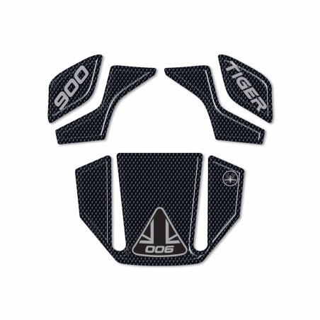 Adesivo 3D Protezione Zona Chiave moto compatibile con Triumph Tiger 900 2024-25