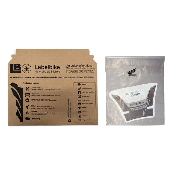 Pegatina 3D Protector depósito Honda Africa Twin CRF 1000L Adventure Sports 2016-2025