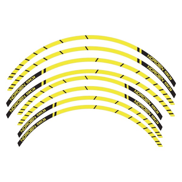 Kit strisce adesive per cerchi moto compatibili Husqvarna Norden 901