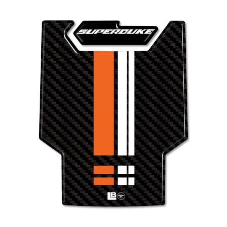 Adesivo 3D Paraserbatoio BASSO moto compatibile con KTM 1390 Super Duke R 2024