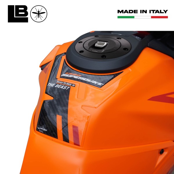 Paraserbatoio ALTO Adesivo 3D moto compatibile con KTM 1390 Super Duke R 2024
