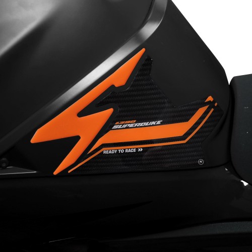 Protezioni laterali Adesivi 3D moto compatibili con KTM 1390 Super Duke R 2024