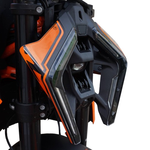 Pegatinas 3D Moto Protección delantera compatible con KTM 1390 Super Duke R 2024