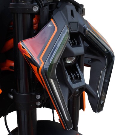 Stickers 3D Protection avant moto compatible avec KTM 1390 Super Duke R 2024